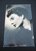 Vintage Postcard Jean Simmons