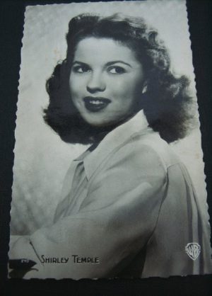 Vintage Postcard Shirley Temple