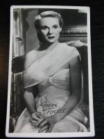 Vintage Postcard Ann Todd