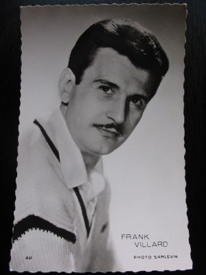 Vintage Postcard Frank Villard