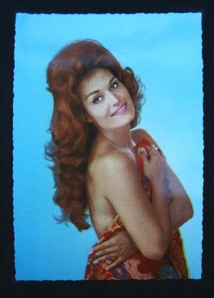 Vintage Postcard Dalida