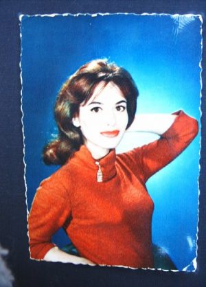 Vintage Postcard Pascale Audret