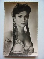 Vintage Postcard Gina Lollobrigida