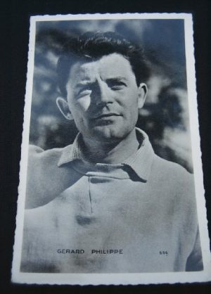 Vintage Postcard Gerard Philipe