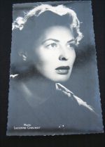Vintage Postcard Ingrid Bergman
