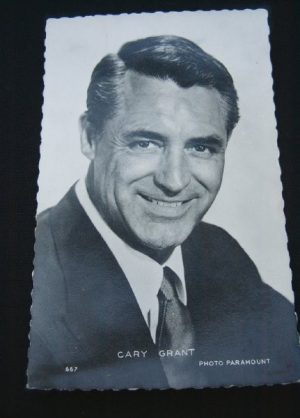 Vintage Postcard Cary Grant