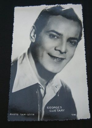 Vintage Postcard Georges Guetary