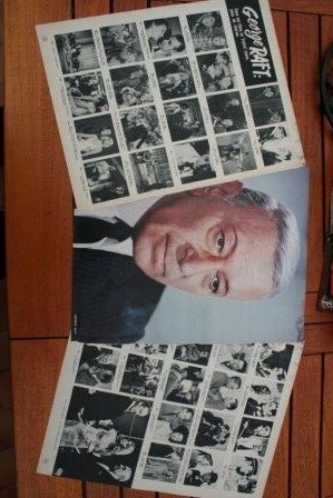 Vintage Clippings George Raft Lot Of Pics !