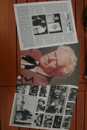 Vintage Clippings Charles Bickford Lot Of Pics !