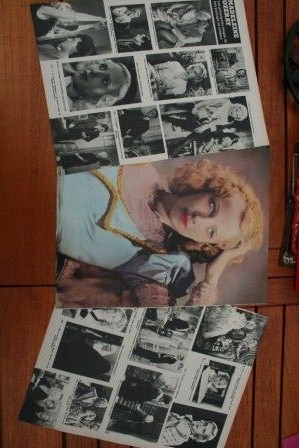 Vintage Clippings Madeleine Ozeray Lot Of Pics !