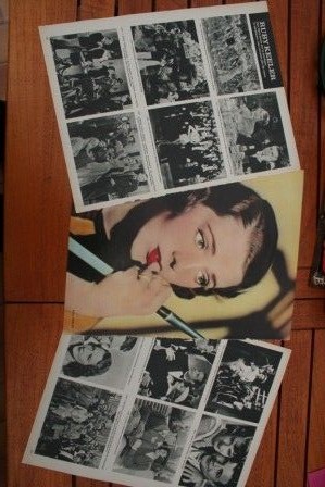 Vintage Clippings Ruby Keeler Lot Of Pics !