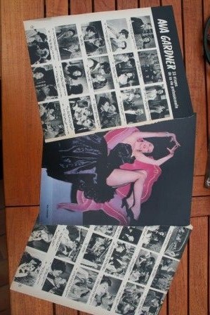 Vintage Clippings Ava Gardner Lot Of Pics !