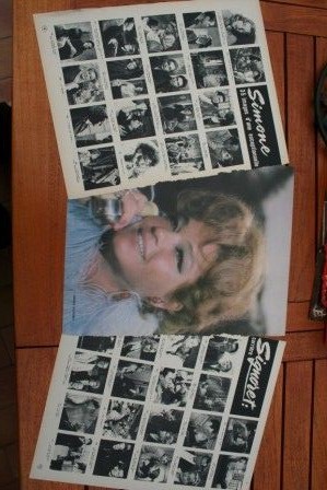 Vintage Clippings Simone Signoret Lot Of Pics !