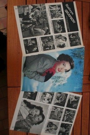Vintage Clippings Kathryn Grayson Lot Of Pics !