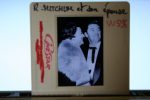 Original Ekta Robert Mitchum And His Wife Candid Photo