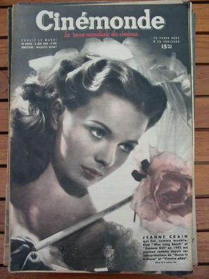 1946 Jeanne Crain Odette Joyeux Paulette Goddard Blair