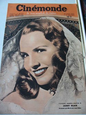 1946 Janet Blair Betty Grable H. G. Wells Bing Crosby