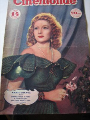 47 Annie Ducaux Rhonda Fleming Virginia Mayo Tino Rossi