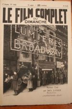 Doris Kenyon Lowell Sherman Bright Lights of Broadway