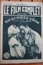 1927 Rod La Rocque Dolores del Rio Resurrection