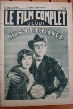 1927 Lois Wilson Noah Beery Raymond Hatton Contraband