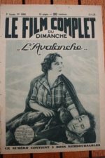 1928 Rina De Liguoro Avalanche Silent Movie