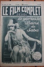 1929 Betty Blythe Fritz Leiber Claire de Lorez Sheba