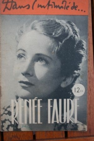 1946 Renee Faure Vintage Magazine | Starducine