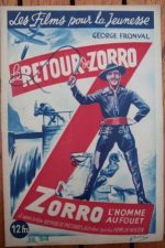 1946 John Carroll Helen Christian Zorro Rides Again
