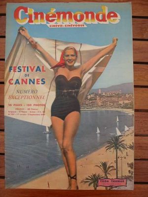 1949 Thamar Cannes Tino Rossi Lilia Vetti Mangano