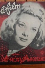 1948 Suzy Carrier Jean-Pierre Kerien Jean Tissier