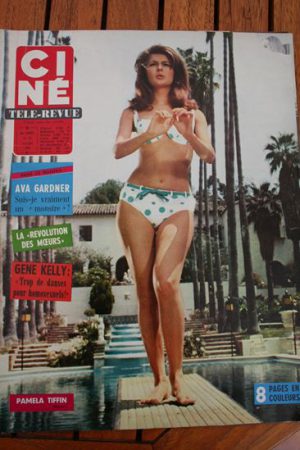 Magazine 1966 Sophia Loren Gregory Peck Ava Gardner Connie Stevens Gene Kelly