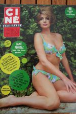 Magazine 1966 Sylva Koscina Jane Fonda Alan Ladd Britt Ekland Julie Andrews