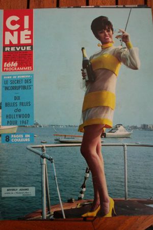 Magazine 1966 Beverly Adams Angie Dickinson Peter O’Toole Robert Stack