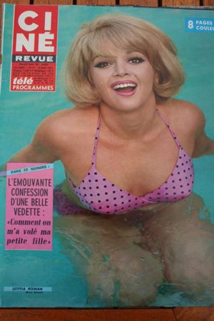 Magazine 1967 Leticia Roman Ann-Margret Nelson Eddy Steve McQueen Camilla Sparv