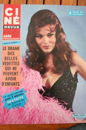 Magazine 1967 Maria Latour Audrey Hepburn Raquel Welch Marilu Tolo Rock Hudson