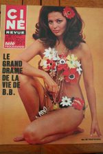 Magazine 68 Cannes Festival 1968 Claudia Cardinale Stefania Sandrelli Bob Crane