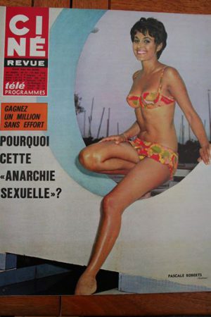 Magazine 1968 Mireille Darc Cannes Festival 1968 Peter O'Toole Catherine Spaak