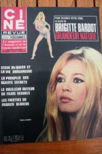 Magazine 1970 Brigitte Bardot Steve McQueen Claude Jade Anna Magnani