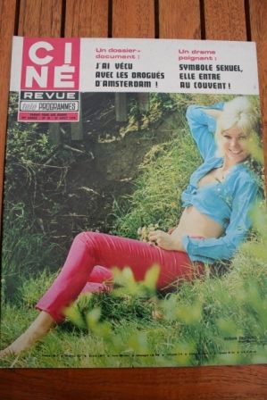 Magazine 1970 Susan Denberg Anna Karina Raffaella Carra Joe Dassin Dolly Read
